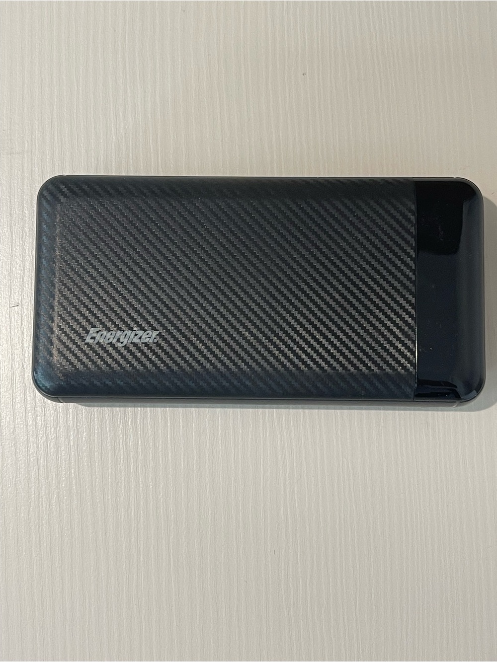 Energizer Black Portable Power Bank - High-Capacity External Charger
